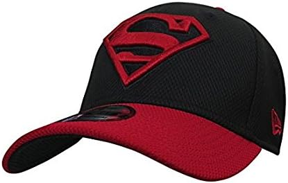 DC Comics Superboy Symbal Red & Black 39Thirty Cap