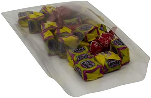 Чиста пластична поли-храна од степени на странични торби- 3,5 x 7 x 50pcs