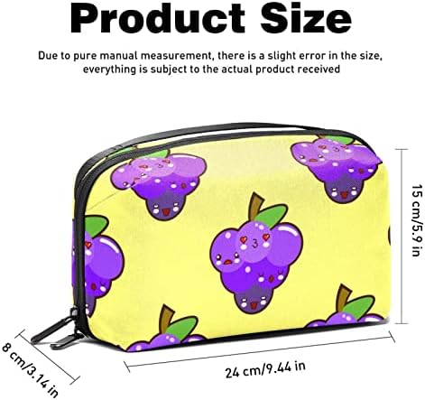 Торба За Шминка Од грозје Патент Торбичка Патување Козметички Организатор За Жени И Девојки