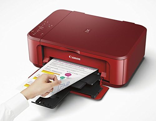 Канон ПИКСМА МГ3620 Безжичен Инк-Џет Печатач Во Една Боја Со Мобилно И Печатење Таблети, Црвено, 17,7 Х 12,0 Х 6,0