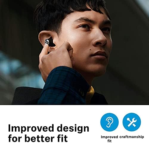Моментум на Sennheiser True Wireless 2 - пупки во уво Bluetooth со активно откажување на бучава, паметна пауза, прилагодлива контрола на