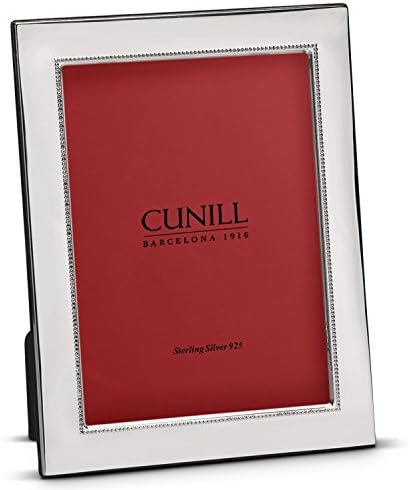 Cunill 9257 .925 Стерлинг сребрена брада широка рамка 5x7