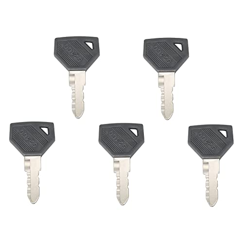 NOTONPARTS 5 PCS 194155-52160 AM879480 Клучеви за палење 198360-52160 1A7880-52100 Fit for Tractorон Deer Deer