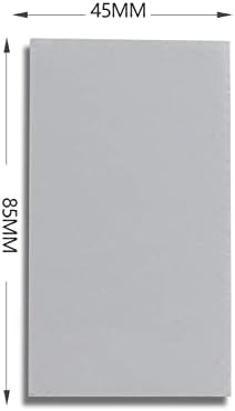 Термичка подлога Baoblaze 2x со дебелина од 0,5/1/1,5/2/3mm Непроводлива отпорност на висока температура мека за компјутерски лаптоп