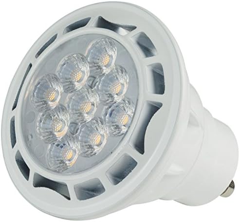 Sunlite PAR16/LED/6.5 W/GU10/ES/27k 2700k Gu10 База Затемнета LED 50W Еквивалент MR16 Рефлектор Сијалица, Топло Бело