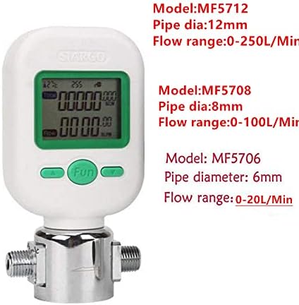 Тестер за мерач на проток на гас, дигитален преносен гасна маса на проток на воздух мерач MF5712 MF5706
