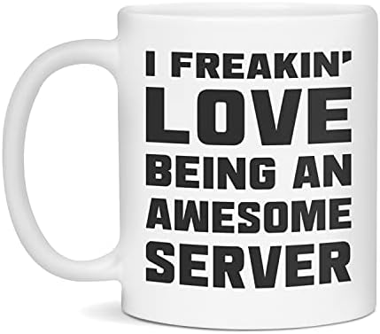 Подарок за сервер - сакам да бидам прекрасен сервер на freakin, бело 11 -унца