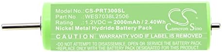 Камерон Сино Нова замена батерија одговара за Panasonic ES2207P, ES3042, ES3050, ES365, ES4001, ES4025, ES4027, ES4033, ES6003, ES7047, ES8017,
