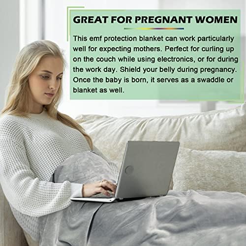 Farебе Фарадеј, ќебе за заштита на ЕМИ за бремено и новородено бебе, заштитна бременост на стомакот