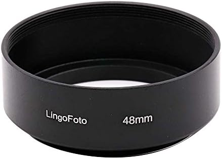 Lingofoto 48 mm Стандардна завртка во капакот на аспираторот за леќи за монтирање за канон QL17 GIII DSLR камера