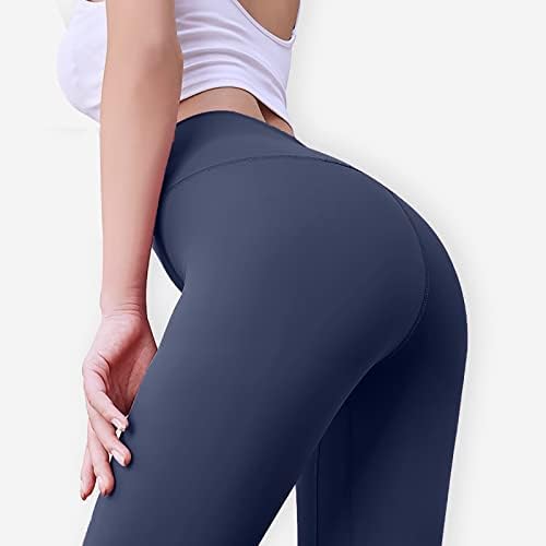 Басисински тренингот хеланки за жени 2023 беспрекорни слаби јога панталони задникот за кревање џемпери со високи половини тенок