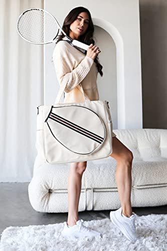 Mini Momo Tennis Tagn Racket Tote Sports Racquet Bag - Тениски торби за жени, унисекс бадминтон, лента за ленти за сквош, лента за рамо