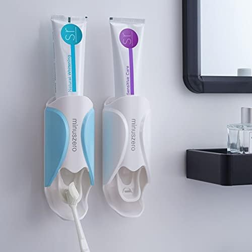 Minuszero Paster Paster Wallид монтирање за автоматска паста за заби за бања за деца и возрасни, додатоци за миење садови
