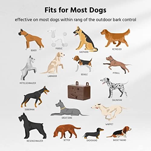 Алатка за обука на ултразвучно кучиња во Моссузо и алатка за спречување на кора - Нема повеќе несакано лаење - безбедно и ефикасно - совршено за внатрешна и надвореш?