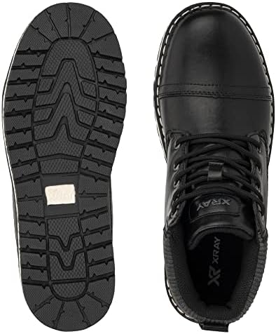 Мода класична класична чизми за момчиња со обувки X Ray Footwears, чизми со високи чизми Чука, со табулаторот за влечење, платформа за пети, блок-потпетица, термопластична