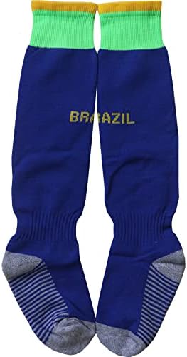 Seecbell Brasil Vintage Legend 10 9 фудбалски фудбалски детски деца Jerseyерси шорцеви чорапи поставени младински големини