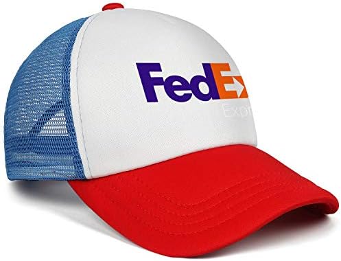 Аоаоаув мажи унисекс прилагодлив FedEx-Express-Logo-Symbol-Baseball Cap Dishable Flat Hat