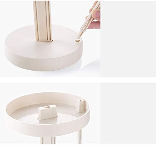 Wszjj тоалетот кујнски хартиена хартија ролери држач за пластични решетки за работна површина вертикални салфетки за складирање додатоци