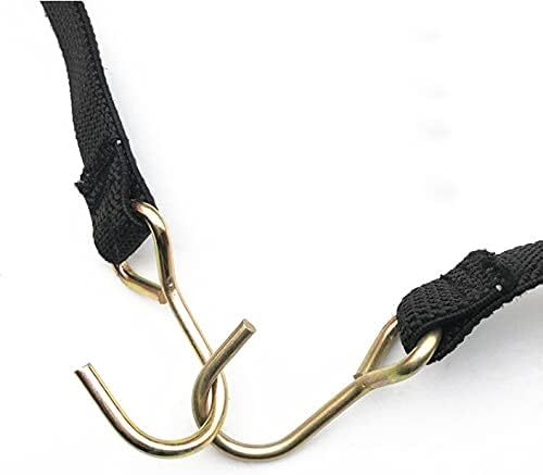 Рамен кабел за банџи Маркобрајтс со тешка должност, вкрстено облик на еластична мрежа за банџи