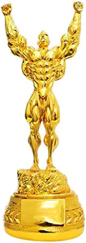 Уметнички трофеи трофејски модел Процес на сликање фитнес трофеј боксерски бодибилдинг класичен трофеј фитнес модел украси златно сребро месинг