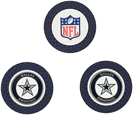Team Golf NFL Adult-Unisex 3 Pack Golf Chip Ball Markers