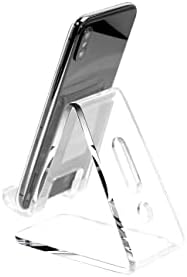 Акрилик на iPhone телефонски штанд, држач за телефон, мобилен телефон за iPhone 14 Pro, 13, 11, XS, X 8 7 6, & Android паметни телефони