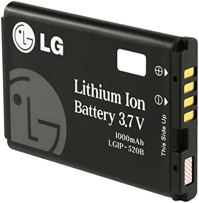 LG LGIP - 520b Литиум Јонски Мобилен Телефон Батерија-Комерцијален-Литиум Јон-1000mAh-3.7 V DC-Не-Мало Пакување