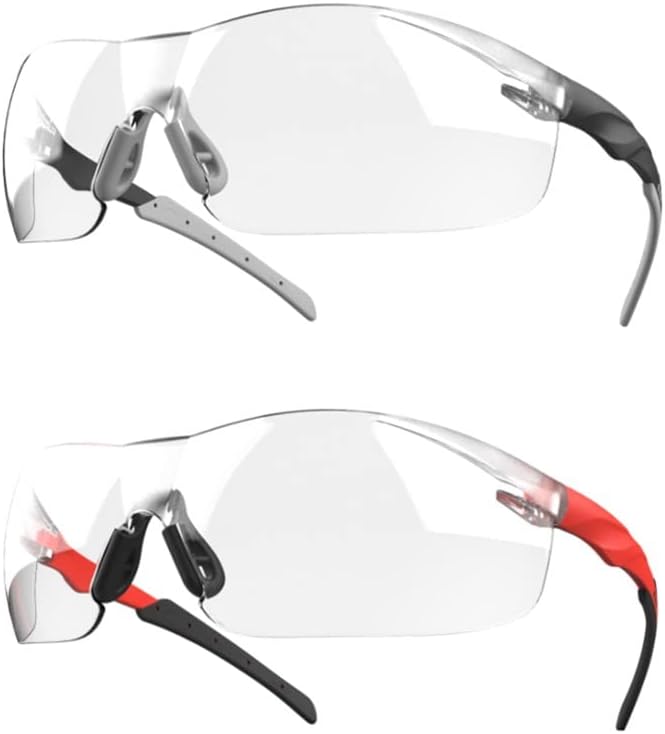 Безбедносни очила за борба против магла, црна/сива и црвена/црна