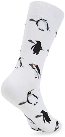 Чорапи со лакроза со пингвини и стапчиња за лакроза, должина на теле, Голем подарок за лакроза