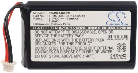 FYIOGXG CAMERON SINO батерија за Crestron A0356, TPMC-4XG, TPMC-4XG TouchPanel, TPMC-4XG-B 1700MAH / 6.29WH