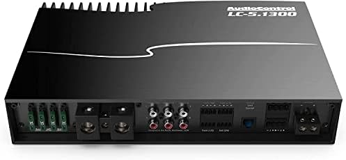 AudioControl LC-5.1300 мулти-канален засилувач со висока моќност со Accubass со ACR1 далечински управувач за процесори за аудио контрола