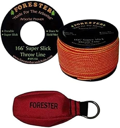 Комплет за фрлање на линиски фрлачи на Forester - Ultra Slick полиестерско јаже со пондерирана торба за фрлање | Продажба на шумарство