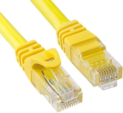 CMPLE RJ45 CAT -6 Ethernet Patch Internet Cable, мрежен кабел со голема брзина CAT6 10 гигабит, мачка 6 Ethernet LAN лента со злато позлатени