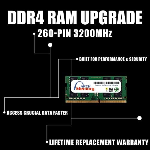 Замена на Arch Memory за Dell SNP1CXP8C/16G AB371022 16GB 260-PIN DDR4 3200 MHz SO-DIMM RAM меморија за Optiplex 7080 MFF