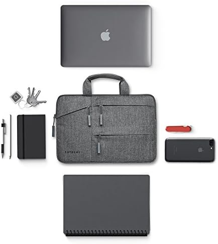 Сатечи Водоотпорна Торба За Носење Торба Со Џебови-За MacBook Pro M2/ M1, Macbook Air M2/M1 и многу повеќе