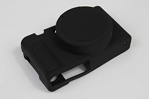 Силиконски Гел Камера Случај Компатибилен За Sony ZV - 1 Заштитна Гума Мека Камера Капак Торба Црна