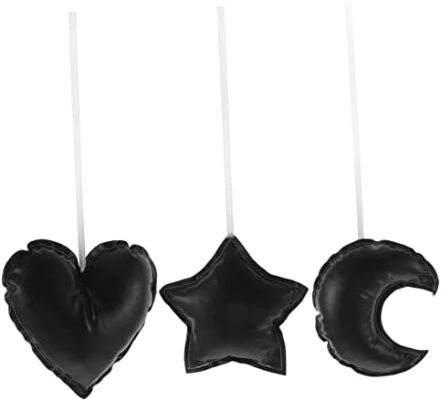 Besportble 15 парчиња срцеви приврзоци бебешки расадници декорации Месечината украси Детска wallидна декор Детска соба wallид виси