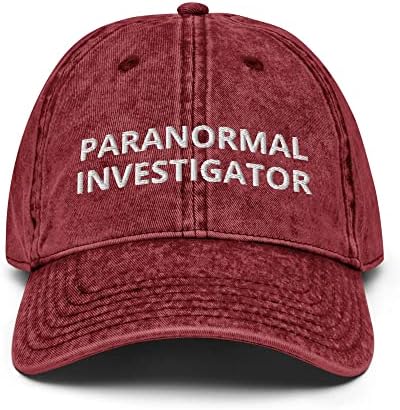 Paranormal Investigator Grainormal Cap Cap - Hunter Hast, Cryptid Headwear, натприродна митска чудна