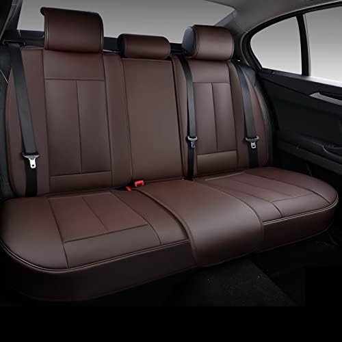 Обвивки за задно седиште на Coverado, Универзални капаци на седиштата за автомобили, водоотпорна кожена кожа автоматско задно седиште за задно
