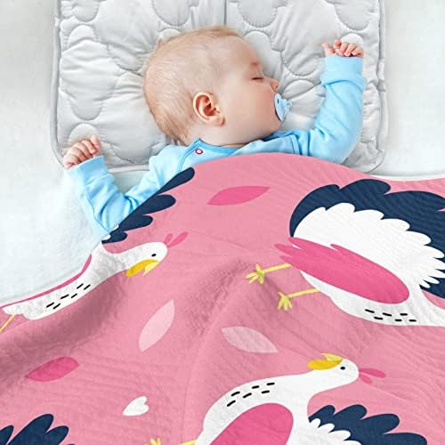 Swaddle Clature Clature Turcon памучно ќебе за новороденчиња, примање ќебе, лесен мек за тресење за креветчето, шетач, ќебиња за расадници, 30х40