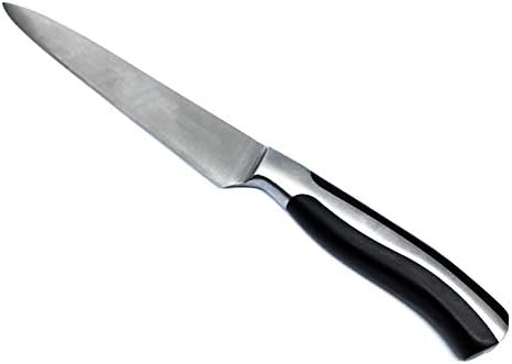 Husmait 7 -инчен сечило со нож за обвивка Професионална оценка висока јаглерод не'рѓосувачки челик кујнски нож за сечење, сечење, мелење сашими