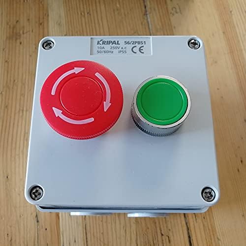Како што е 10A 250V IP56 водоотпорен притисок за контрола на копчето за контрола на копчето Индустриско копче за контролна станица за стоп
