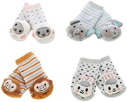 Бебе чорапи со штракаат - шрафти чорапи за бебе и девојче - чорапи за животни - чорапи за бебиња со тресеници - тресеници за чорапи за бебиња