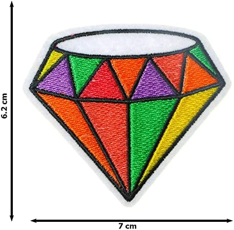 JPT - скапоцени камења со дијаманти од виножито, скапоцен камен Апликација Апликајно/шиење на закрпи, симпатична лого -лепенка на елек