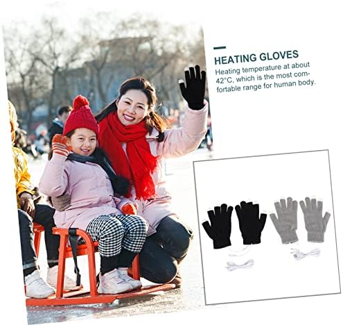 Solustre guantes para nive mujer 6 пара митс ракавици рацете мажи подарок за компјутерски лаптоп метето потопло плетење загреани