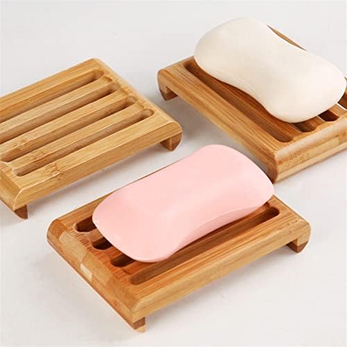 Taufe Travel Soap сапун сапун решетката дрвена мозоци кутија за миење алатки за бања