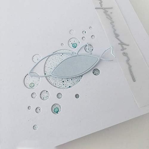Риба метал сечење умира матрица DIY ScrapBooking албум за печатење хартија картичка втиска занаетчиски декор