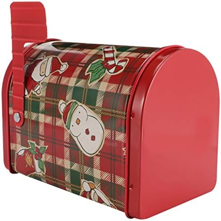 Doitool Божиќни складишта за болнички подароци Кенди колачиња контејнери празни ливчиња за поштенско сандаче Божиќно порибување подароци