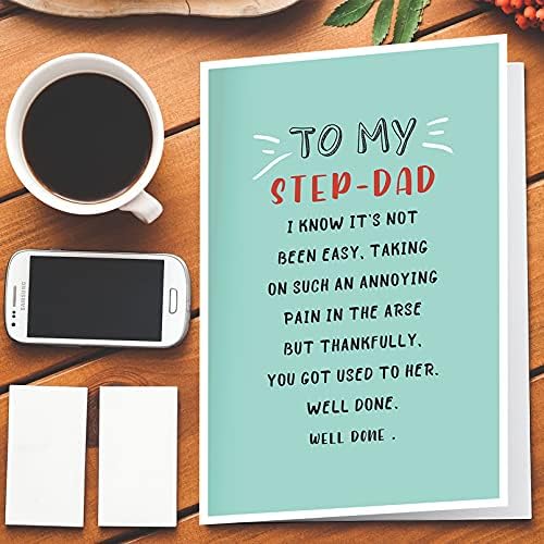Смешна картичка за Денот на таткото за очув, среќна картичка за Денот на таткото, хумористична картичка за очув…