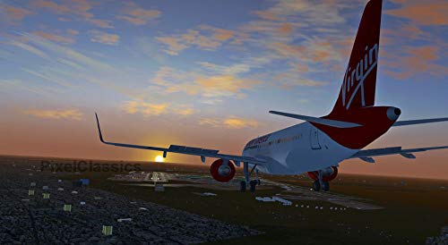 Симулатор за летање Flightgear 2022 x Flight SIM Alive & Helicopter Professional Simulator USB, вклучувајќи 600 авиони и 20,000 аеродроми